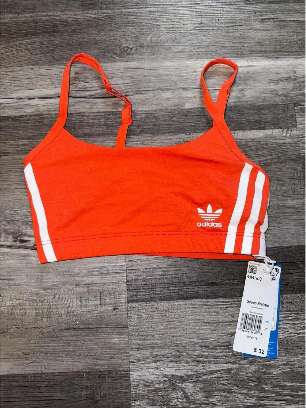Adidas Original Orange Sports Bra
